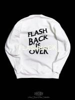 FLASHBACKReflectorOVERSIZE FLASHBACK is OVER Reflector Sweat WHTBLK