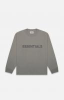 ESSENTIALS FRONT LOGO L/S / ե  롼ͥå 󥰥꡼ T 