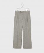 LEGENDA Plover Pattern 2 Tuck Wide Slacks