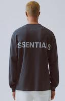 FOG ESSENTIALS REFLECTOR LS TEE BLK