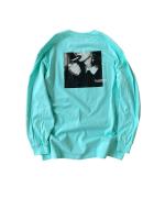 FLASHBACK ''Smoking Lady'' OVERSIZE LS Tee MINT