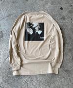 FLASHBACK ''Smoking Lady'' OVERSIZE LS Tee BEG