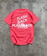   【FLASHBACK最新作】''FLASHBACK is OVER'' Reflectior OVERSIZE T-Shirts PINK