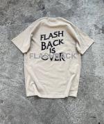 FLASHBACKǿ''FLASHBACK is OVER'' Reflectior OVERSIZE T-Shirts BEG