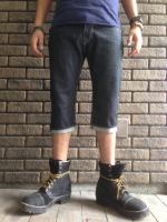 14,5oz-JAPANMADESTANDARDREVETCroppedDenimPants