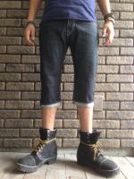 14,5oz-JAPAN　MADE　STANDARD　REVET　Cropped　Denim　Pants