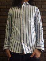 【FLASHBACK】OXford　70'S　Stripe　Shirts　Type:SKY BLU