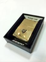 FLASHBACKVintage1937 Shield  Brass ZIPPO