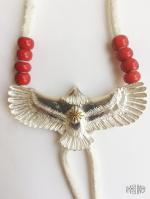 FLASHBACKǿJapan HandMade Silver925 Eagle TopNecklaceLarge