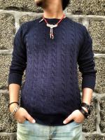 【イタリア老舗ニットＦＩＬＩＶＩＶＩ社１００％使用】FLASHBACK FILIVIVI Merino wool　Knit Sweter