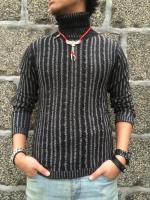 ڽΥȥ˥åȡFLASHBACK TurtleneckCarbleKnit Sweater