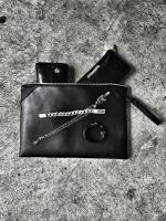 FLASHBACKǿJAPANMADEChrome Leather Westrtn Clutch Bag.