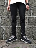 ڵˤιˡFLASHBACK Rigit Strecj ComaTwill Black Pants