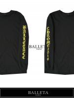 BALLETA17AWµLOGO OVERSIZE LONG-T