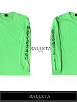 BALLETA17AWµLOGO OVERSIZE LONG-T