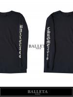 BALLETA17AWµLOGO OVERSIZE LONG-T