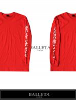 BALLETA17AWµLOGO OVERSIZE LONG-T