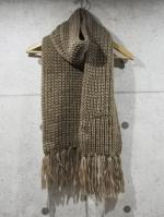 ͽ12پʡCrochet Muffler-BEIGE-