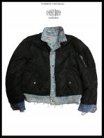 FLASHBACK17AWǿVintage Damage Denim&MA-1 Jacket