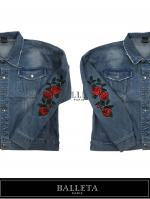 BALLETA18SSOver Size Rose Denim JKT INDIGO