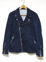 ͽ3پʡDenim W Rider's Jacket/ǥ˥֥饤㥱å-INDIGO-