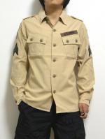 ͽ5پʡblutenblatt Jungle Fatigue Shirts/󥰥եƥ-BEIGE