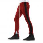 谷֥EPTMԥȥߡBURGUNDY/BLACK-JACQUARD PLAID TRACK PANTS